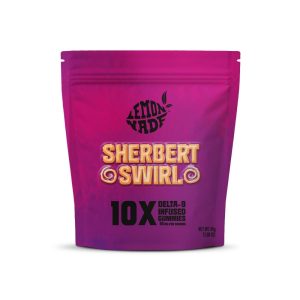 Gummies Delta-9 Sherbet Swirl Lemonade by Cookies